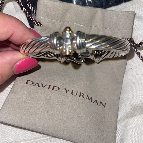 David Yurman 10mm cable Bracelet - Picture 3 of 8